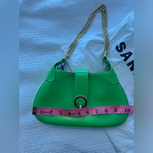 Sandro Sweet Janet Leather Shoulder Bag  NWT - Picture 11 of 16